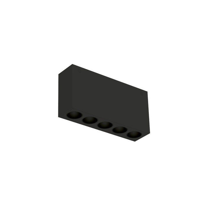 SURFACE GRILLE LIGHT 13W IC-F 3000K IP20 NON DIM BLACK+ BLACK REFLECTOR