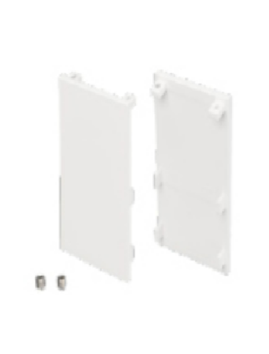 END CAP FOR RECESSED WHITE (PAIR)