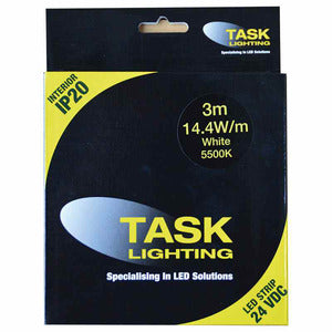 Task STRIP PACK 3M 14.4W/M 24VDC WHITE