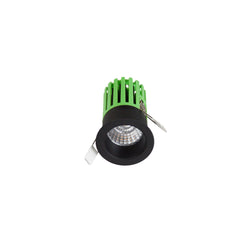 Halcyon LED REC RND MINIATURE KIT C/W DIM DRI 12W 260mA CC WW-BL/BL