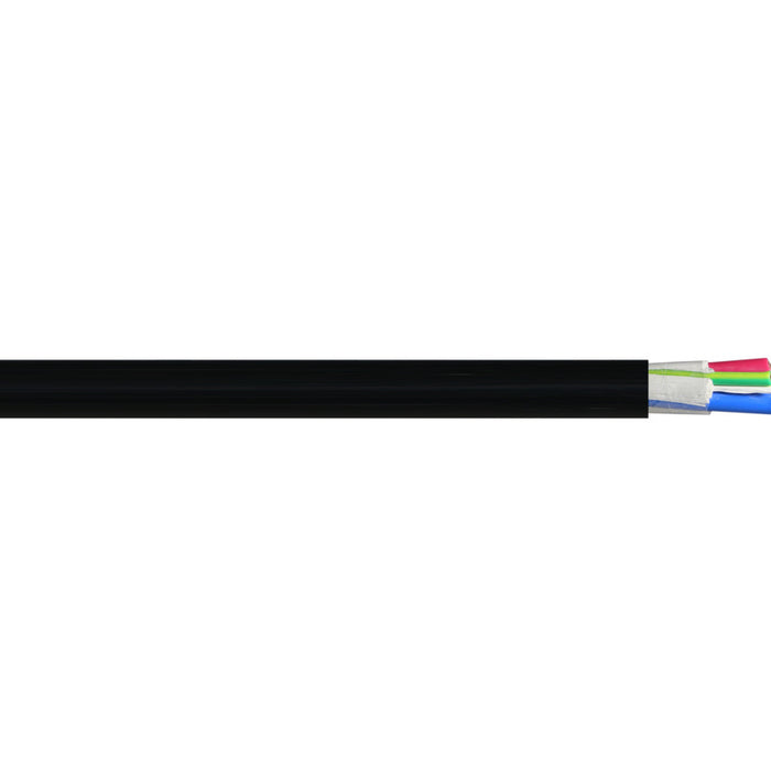10mm 4core & E Circular TPS Black