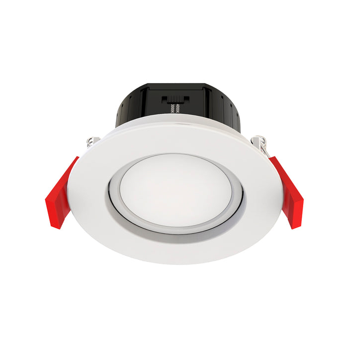 Uid Switch Led LED REC TILT C/W UID DRI DIM 8W 180mA DC CC 3K/4K-WH — Scott Electrical