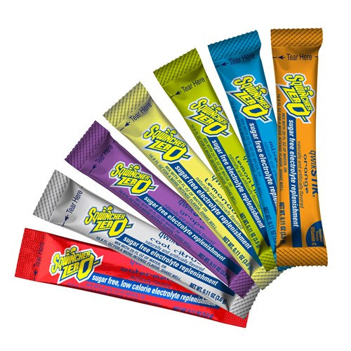 Sqwincher Qwik Stiks (10 x 3gram) Mixed flavours (Retail Pack)