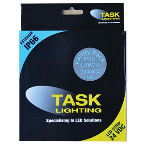 Task VANITY PACK 4.8W/M 1100MM 3K 24V IP66