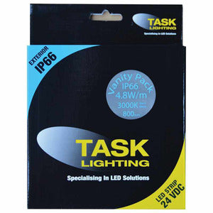 Task VANITY PACK 4.8W/M 800MM 3K 24V IP66