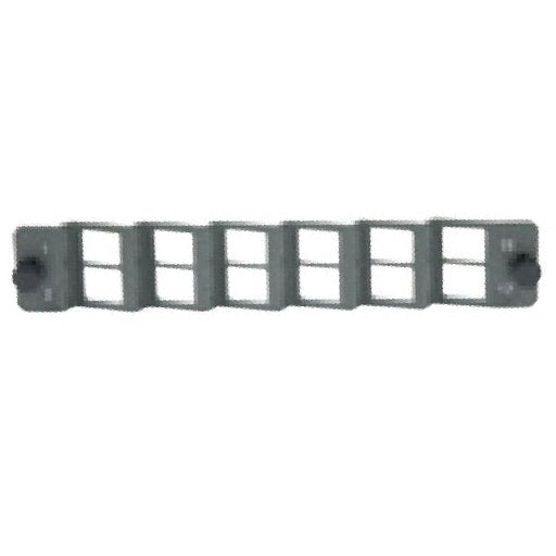 Austfibre AFL Fibre Enclosure Face Plates - SC/LCD 12P angled left