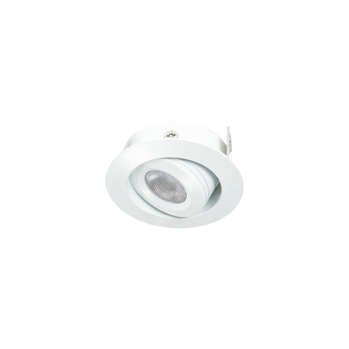 Halcyon LED RECESS RND TILT 3W DC 700mA CC WW-WH — Scott Electrical