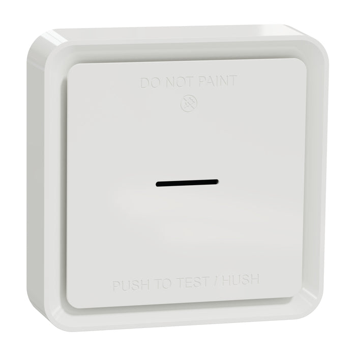 Wiser Lithium Battery Smoke Alarm, Surface mount