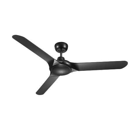 VENTAIR SPYDA 1400MM 3 BLADE SWEEP FAN BLACK