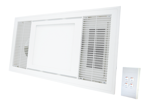 Manrose Vivo Heat Fan Light 1900lm, 4000K White