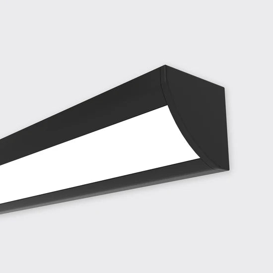 Bright Light Batten Profile 2m Black Opal Baseline 05