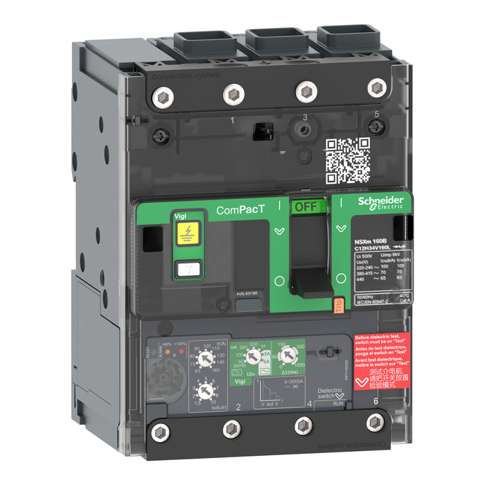 NSXm100B 25kA AC 3P 25A 4.1 ELINK