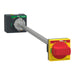 Extended rotary handle red NSXm & PP-B