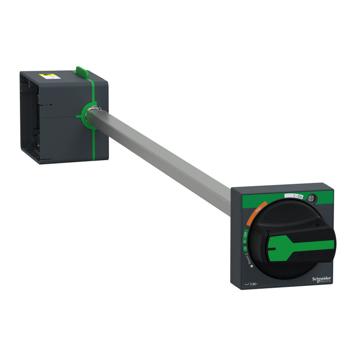 Lateral rotary handle black NSXm GV4 BV4