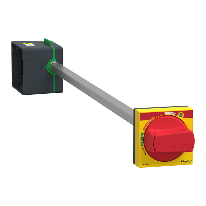 Lateral rotary handle red NSXm & GV4 BV4