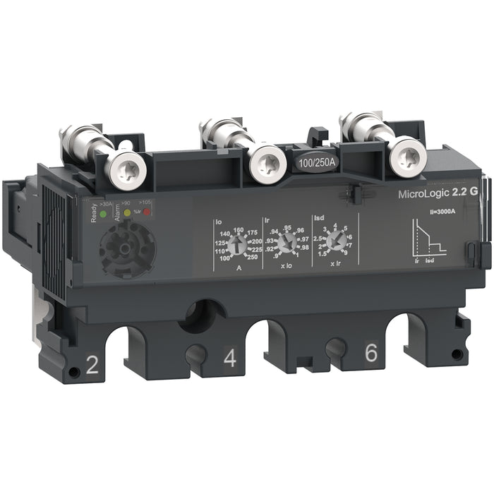 TRIP UNIT NSX100 AC 3P3D 40A 2.2G