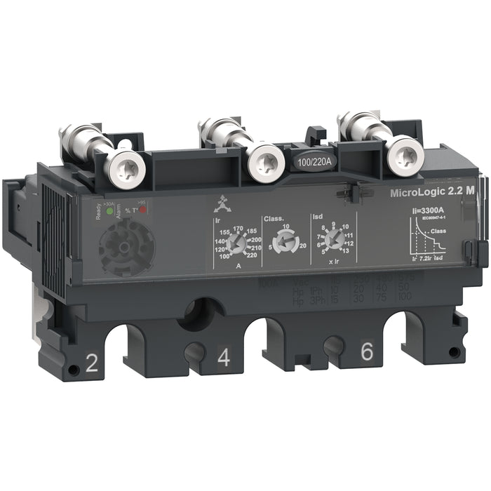 TRIP UNIT NSX100 AC 3P3D 25A 2.2M