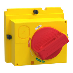 DIRECT RED-YELLOW ROTARY HANDLE