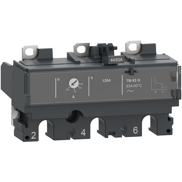 TRIP UNIT NSX160 AC 3P3D 160A TMG