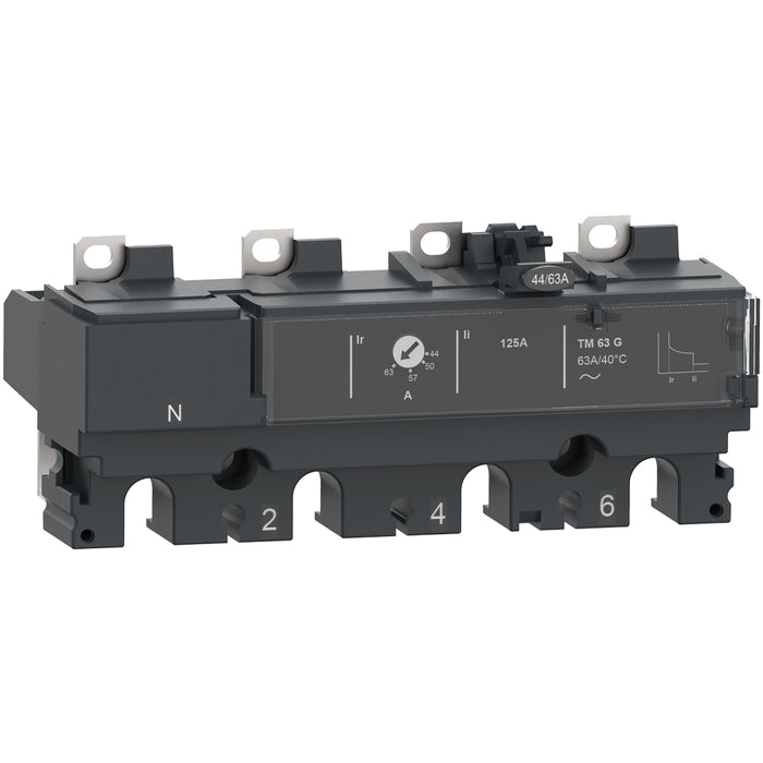 TRIP UNIT NSX160 AC 4P4D 125A TMG