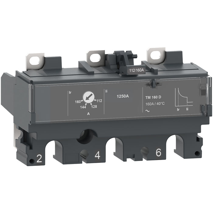 TRIP UNIT NSX160 AC 3P3D 160A TMD