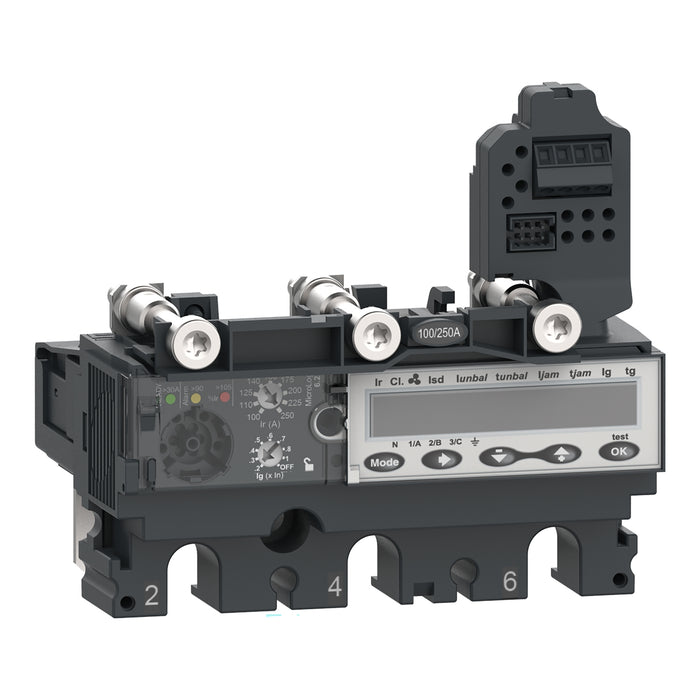 TRIP UNIT NSX160 AC 3P3D 160A 6.2E