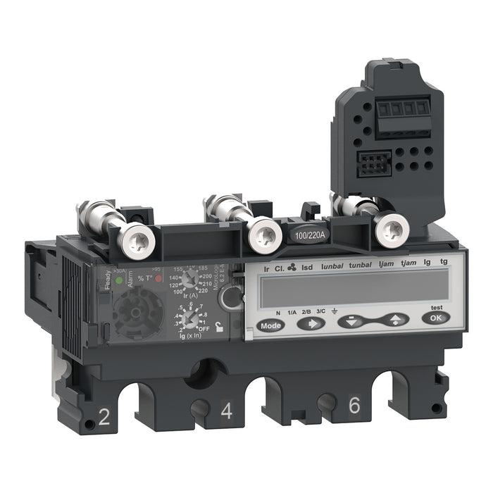 TRIP UNIT NSX250 AC 3P3D 220A 6.2EM