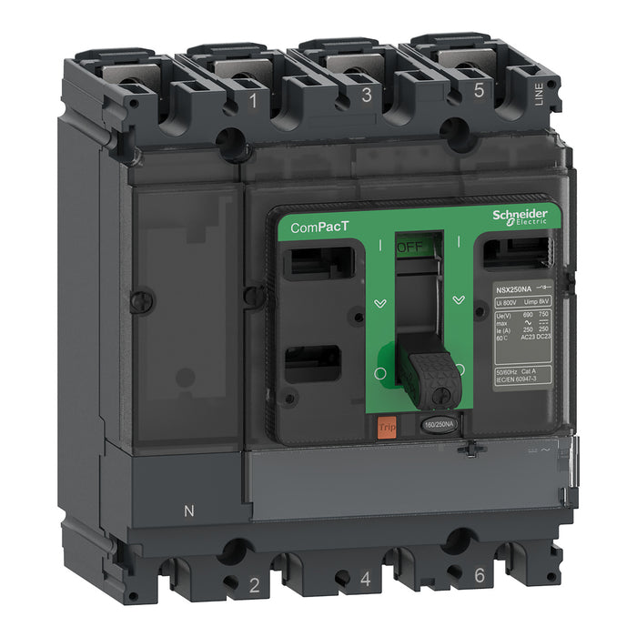 SWITCH NSX250NA AC 4P 250A