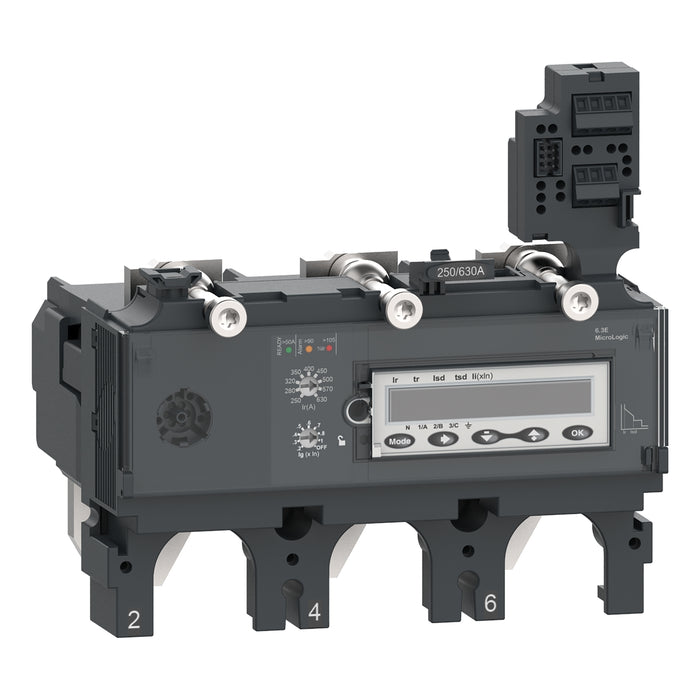 TRIP UNIT NSX630 AC 3P3D 630A 6.3E