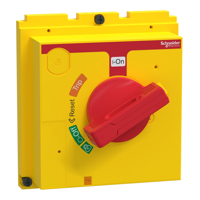 DIRECT RED-YELLOW ROTARY HANDLE
