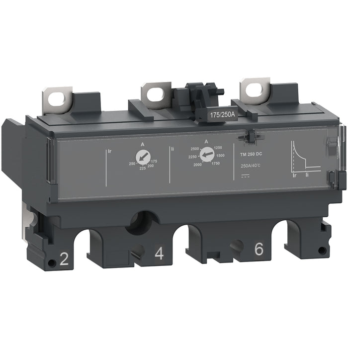 TRIP UNIT NSX250 DC 3P 250A TMD