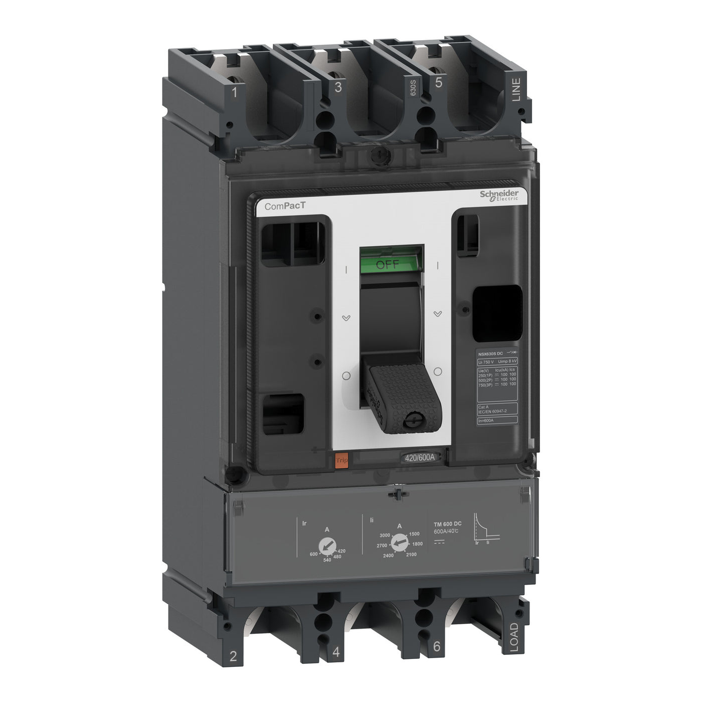 BREAKER NSX400S 100kA DC 3P 320A TMD — Scott Electrical