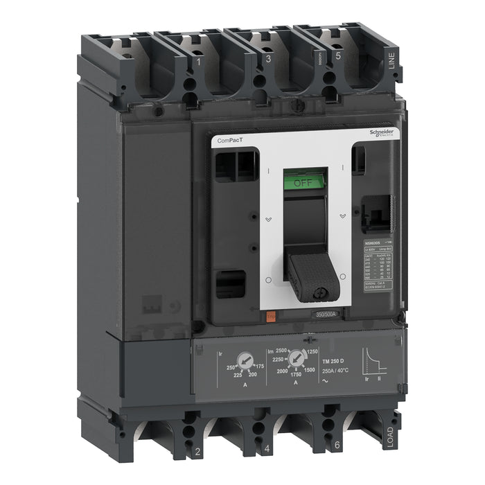 BREAKER NSX400F 36kA DCPV 4P 400A TMD