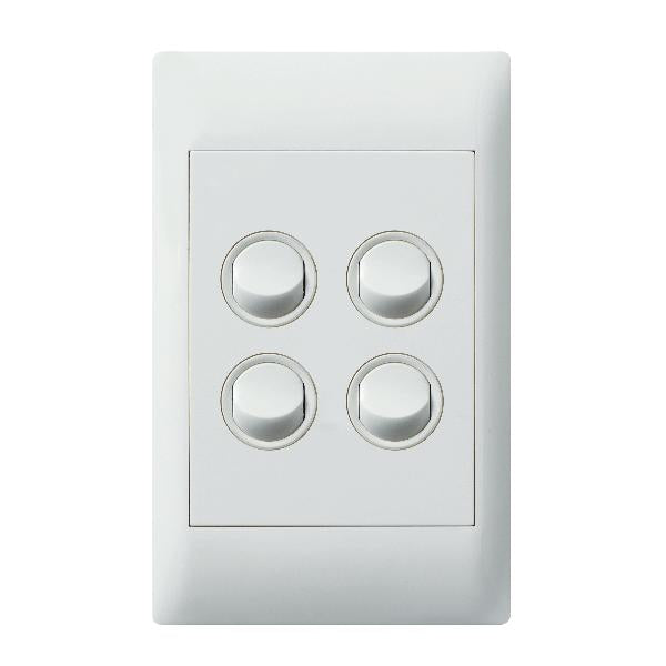 Legrand HPM EC 16A 4-GANG SWITCH WE