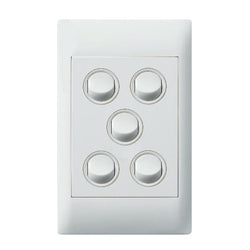 Legrand HPM EC 16A 5-GANG SWITCH WE