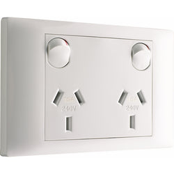 Legrand HPM EC 15A 2-GANG POWERPOINT WE