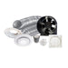 Basec Inline Extraction Fan Econo LED 150mm 6m