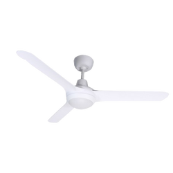 Sweep Fan 1250mm 3 Blade & LED White Spyda