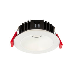 LED REC FIXED C/W UID DRI DIM 8W 180mA DC CC 3K/4K-WH
