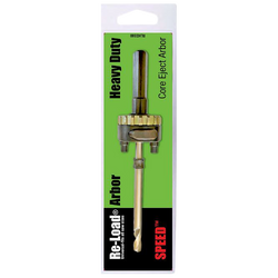 SPEEDâ„¢ Core eject HD quick change arbor- plug ejection in seconds