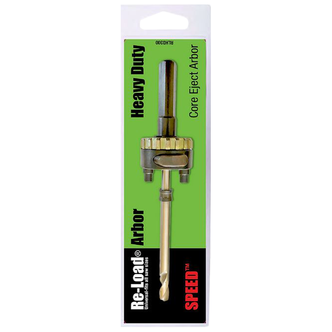 SPEEDâ„¢ Core eject HD quick change arbor- plug ejection in seconds