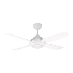 Simx Ventair Spinika Ii 1220Mm 4 Blade Sweep Fan W/ Led White