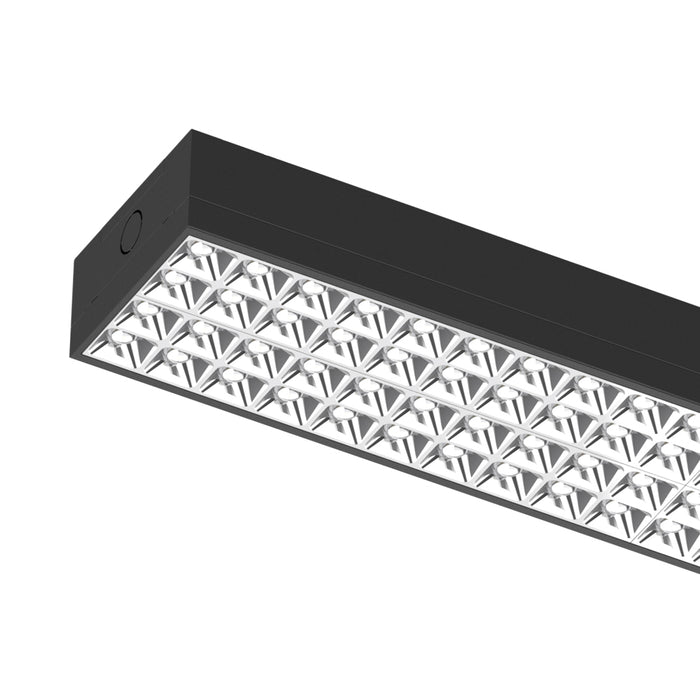 Halcyon Pro Spec Batten 1500mm 35-50W Pri:240V Select 3K/4K Black