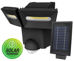 Simx Ultrabright Solar PIR 1400LM 5K IP44 Black