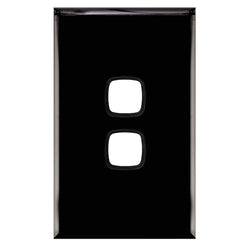 Legrand HPM Grid & plate only 2 gang BLA