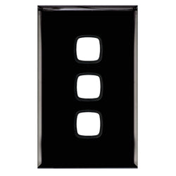 Legrand HPM Grid & plate only 3 gang BLA