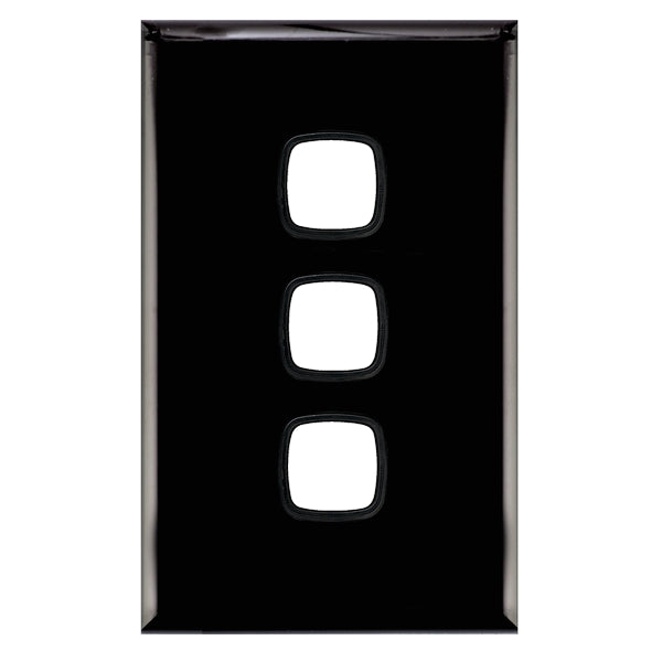 Legrand HPM Grid & plate only 3 gang BLA
