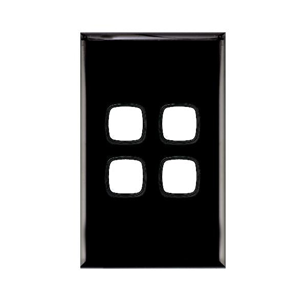 Legrand HPM Grid & plate only 4 gang BLA