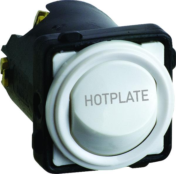 Legrand HPM EM 32A SPST SW 'HOT PLATE' WE
