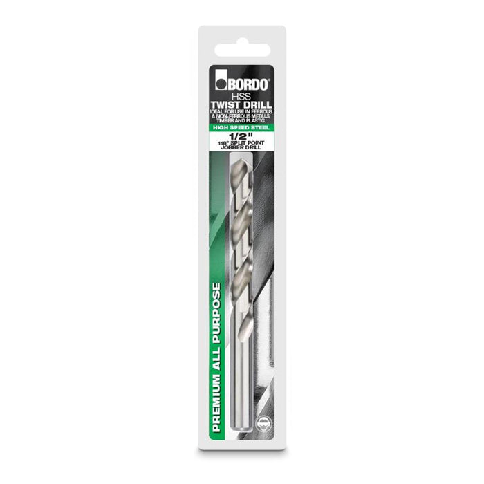 BORDO JOBBER DRILL 1/4 (SINGLE PACK)